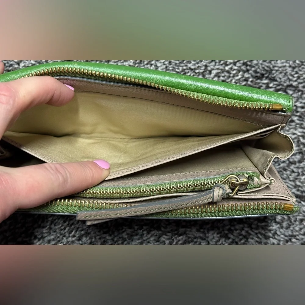Chloe colorblock leather long wallet - Picture 12 of 15